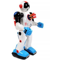 Интерактивный Робот Полицейский Бот, на радиоуправлении, на аккумуляторе, с зарядным устройством, детская игрушка Beboy