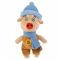 Игрушка мягконабивная Мульти Пульти Оранжевая корова Поросенок Коля 301596