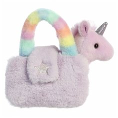 Игрушка мягкая Aurora Пурпурный единорог 200733C