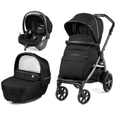 Коляска 3 в 1 Peg Perego Book Lounge Modular Black Shine
