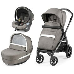 Коляска 3 в 1 Peg Perego Book Lounge Modular City Grey