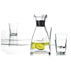 Графин Drip- free 1 л и 4 бокала, Eva Solo