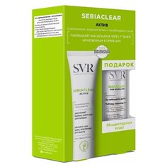 Набор себиаклир актив (Крем - уход + Миц.вода) 40 мл.+75 мл. SVR