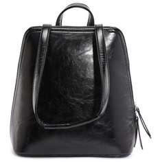 Сумка-рюкзак женская OrsOro, искусственная кожа, черный