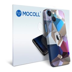 Гидрогелевая защитная пленка MOCOLL для задней панели Apple iPhone 13 Цветная мозаика