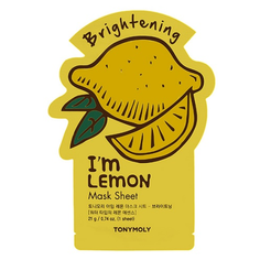 TONYMOLY Тканевая маска для лица с экстрактом лимона Im LEMON Mask Sheet Brightening