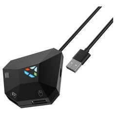 Переключатель- конвертер мыши и клавиатуры подходит MyPads TA-146567 для консолей Switch/ PS4/ PS3/ Xbox One/ Xbox 360 черный