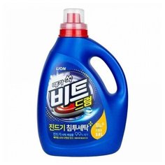 LION Beat liquid 3.1L Bottle (Drum washer) Жидкость для стирки (концентрат) для ручной и автоматической стирки 3100гр