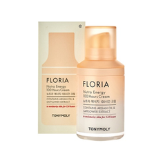 TONYMOLY Восстанавливающий крем для лица с аргановым маслом FLORIA Nutra Energy 100 Hours Cream