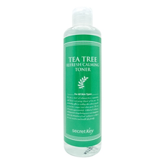 Secret Key Успокаивающий тонер для лица с экстрактом чайного дерева TEA TREE REFRESH CALMING TONER