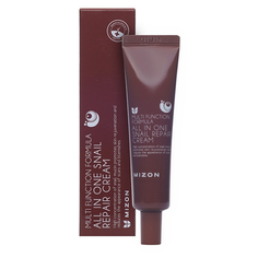 MIZON Крем для лица с муцином улитки All In One Snail Repair Cream