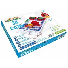 Играем и учимся, Знаток (электронный конструктор, 34 схемы, ZP-70819)