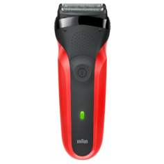 Электробритва мужская BRAUN 300 S SERIES 3 красный