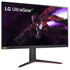 Монитор жидкокристаллический LG Монитор LCD 32 169 2560х1440WQHD IPS, nonGLARE, 350cdm2, H178V178, 10001, 7001, 1,07 миллиардов цветов, 1ms, 2xHDMI, DP, USB-Hub, Height adj, Pivot, Tilt, Swivel, USB-С, Audio out, 2Y, Black