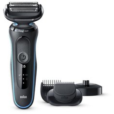 Бритва сетчатая Braun Series 5 50- M4500cs реж. эл.3 питан. аккум. черный