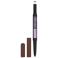 Maybelline New York карандаш для бровей Express Brow Satin, оттенок 04, Темно-коричневый