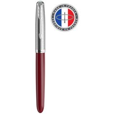 Ручка перьевая Parker 51 Core 2123496 Burgundy F перо сталь нержавеющая подар. кор.