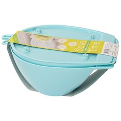 Комплект миска + дуршлаг + крышка 3,5 л 31*22*14 см Heiwa
