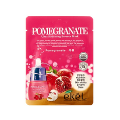 EKEL Тканевая маска для лица с экстрактом граната Pomegranate Ultra Hydrating Essence Mask
