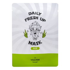 VILLAGE 11 FACTORY Тканевая маска с экстрактом алоэ Daily Fresh Up Mask Aloe