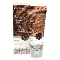 3W CLINIC Очищающая пенка с экстрактом бурого риса Brown Rice Cleansing Foam