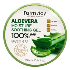 FarmStay Многофункциональный гель с экстрактом алоэ Aloe Vera Moisture Soothing Gel 100%