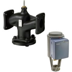 Siemens Комплект RU5: VA_62E_65 Клапан VVF42.65-63 + Привод SKD62E