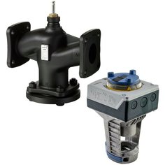 Siemens Комплект RU5: VA_319.00_32 Клапан VVF42.32-16 + Привод SAX319.00