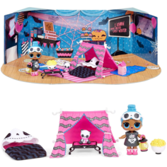 L. O. L. Surprise Furniture 570035 Sleepover Sleepy и кукла Bones (спальня) LOL