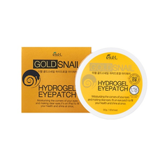 EKEL Гидрогелевые патчи под глаза с муцином улитки и золотом Hydrogel Eye Patch Gold Snail