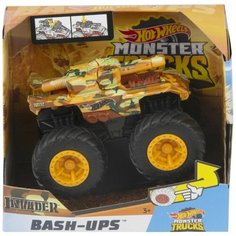 Машинка Hot Wheels Монстр- трак с эффектом поломки при столкновении GKD31
