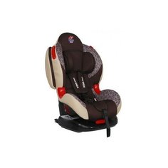 Автокресло группа 1/2 (9-25 кг) Kids Planet Atlas isofix шоколадные соты Siger