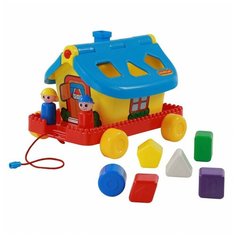 Каталка Полесье Садовый домик на колёсиках (в сеточке) Cavallino