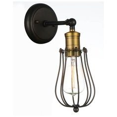 Настенный светильник Favourite Dock 1590-1W, E27, 40 Вт, кол-во ламп: 1 шт., цвет арматуры: черный