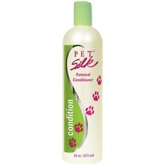 Кондиционер Pet Silk Oatmeal Conditioner для кошек и собак с сухой и чувствительной кожей и шерстью 473 мл