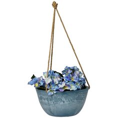 Горшок для растений GreenShip H-11VD25 Голубой Камень