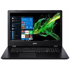 15.6" Ноутбук Acer Aspire 3 A315-56-59T1 (1366x768, Intel Core i5 1 ГГц, RAM 8 ГБ, SSD 256 ГБ, Win10 Home), NX.HS5ER.01A, черный