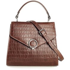 Сумка женская Afina 486коньяк. крок. л