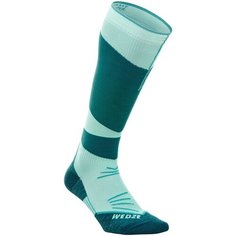Носки Decathlon размер 35/37, бирюзовый/синий/серо-голубой