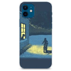 Силиконовый чехол "Хобби велосипед 5" на Apple iPhone 12 mini / Айфон 12 мини Case Place