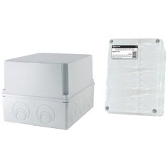 Распаячная коробка ОП 240х195х165мм, крышка, IP44, кабельные ввода d28-3 шт., d37-2 шт., TDM Electric (SQ1401-1273)