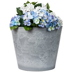 Горшок для растений GreenShip H-11T35 Светло-Серый