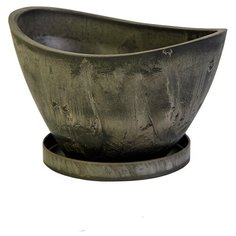 Горшок для растений GreenShip H-09YB30 Древесный уголь