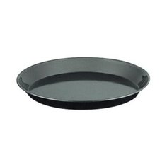 Противень для пиццы d 24 см, h 2.5 см голубая сталь, Paderno 4020478