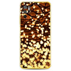 Силиконовый чехол "Новогодняя гирлянда" на Xiaomi Poco M3 Pro / Сяоми Поко М3 Про Case Place