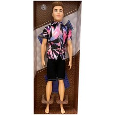 Детская кукла-Кен "вечеринка" в коробке с подвижными руками, головой (Panawealth)