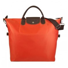 Ручная кладь победа Антан сатин Antan 2-313 сатин/оранжевый