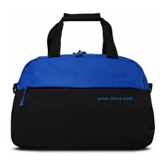 Сумка Antan 2-168 Сатин/сине- черный