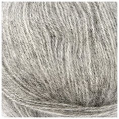 Пряжа "Angora real 40" 60% акрил, 40% шерсть 480м/100гр (614 серый меланж) 1моток 3296141 Alize