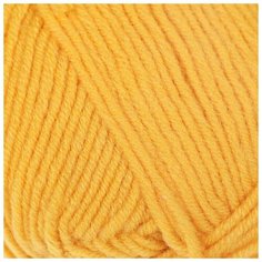 Пряжа "Lanagold" 51% акрил, 49% шерсть 240м/100гр (216 жёлтый) 1моток 2930752 Alize
